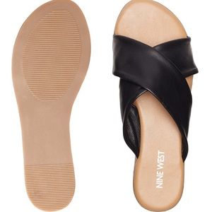 NWB🆕Black Leather Nine West Crush size 9M